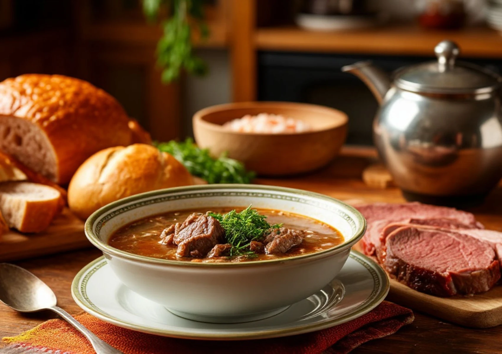 Сборная мясная солянка — классический рецепт