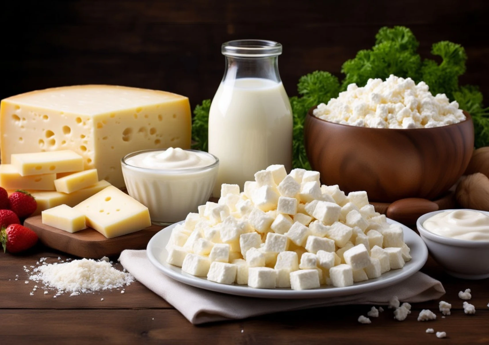 Молочные продукты и кальций: миф об обезжиренных вариантах